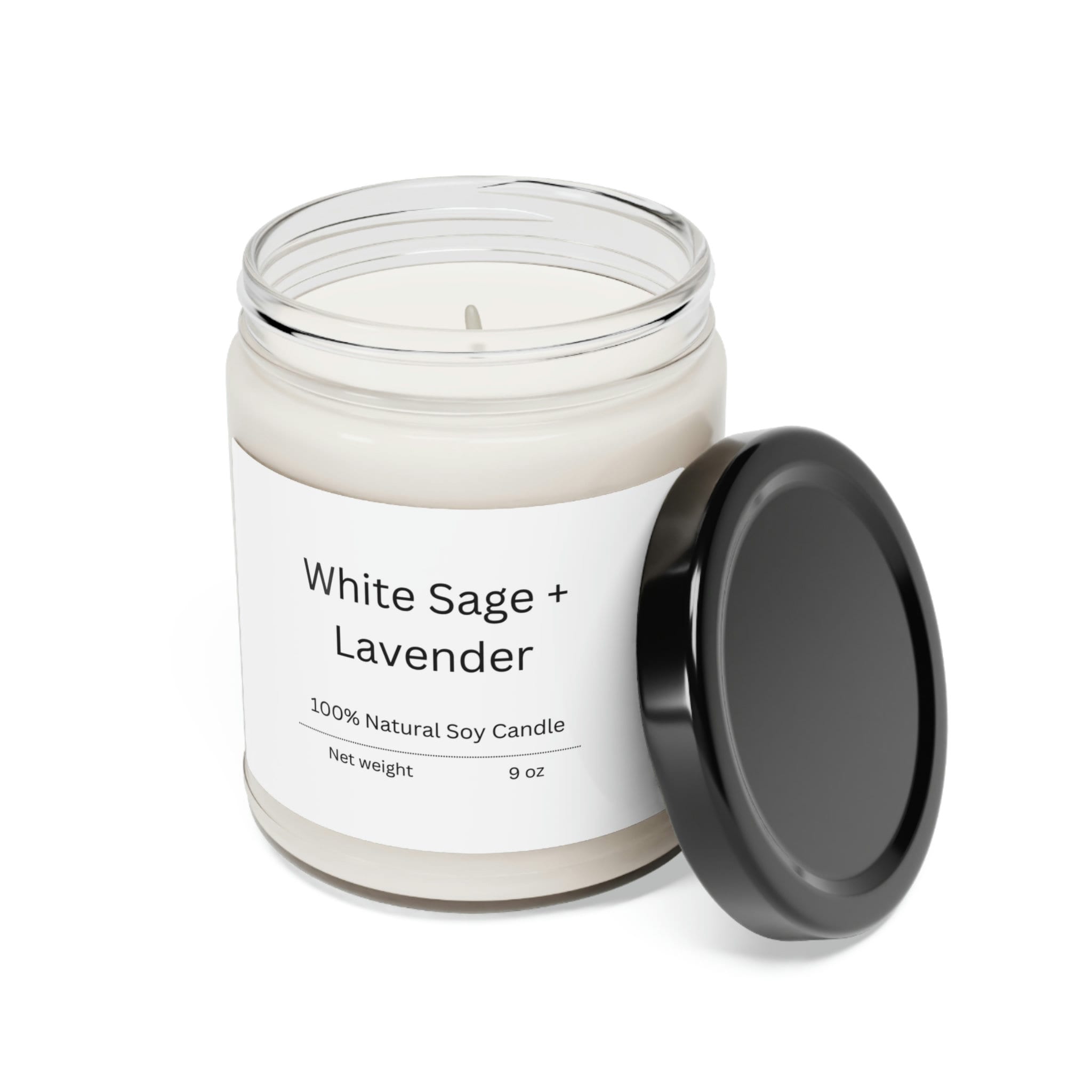White Sage and Lavender Candle (9 oz.)