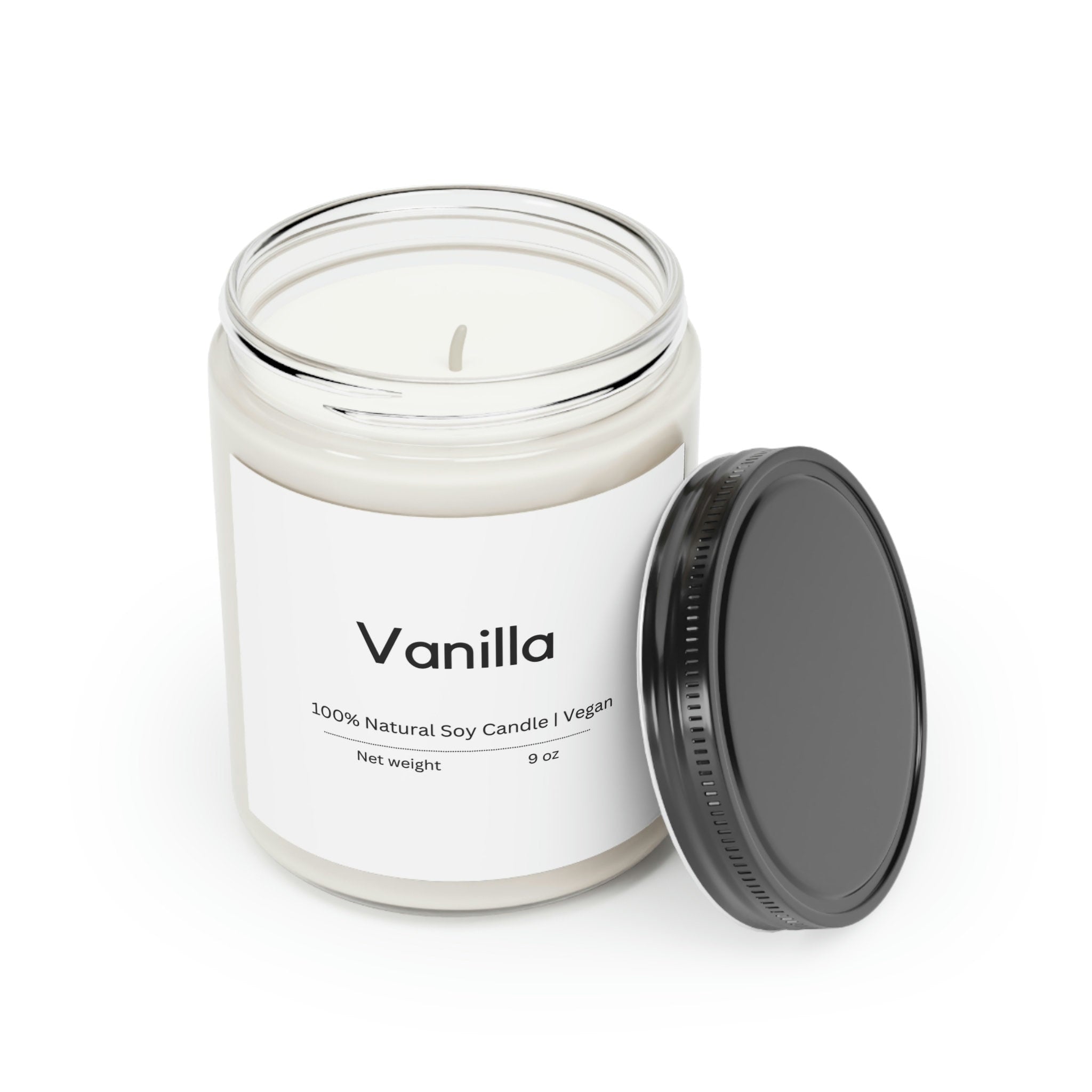 Vegan Vanilla Soy Candle (9 oz.)